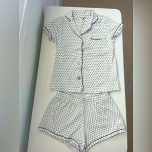 Roller Rabbit Hearts Polo Pajamas. Size XXS.